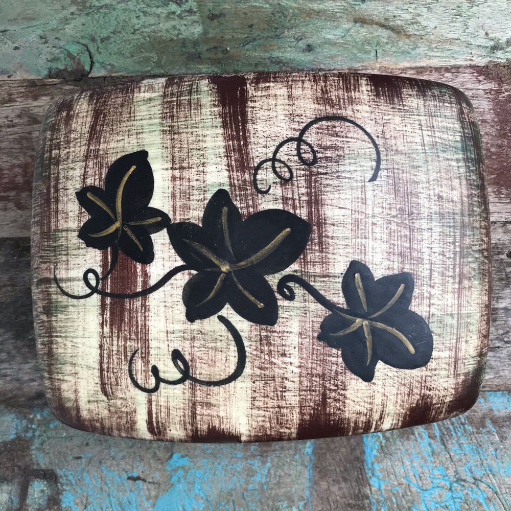 Vintage California Pottery Trinket Box